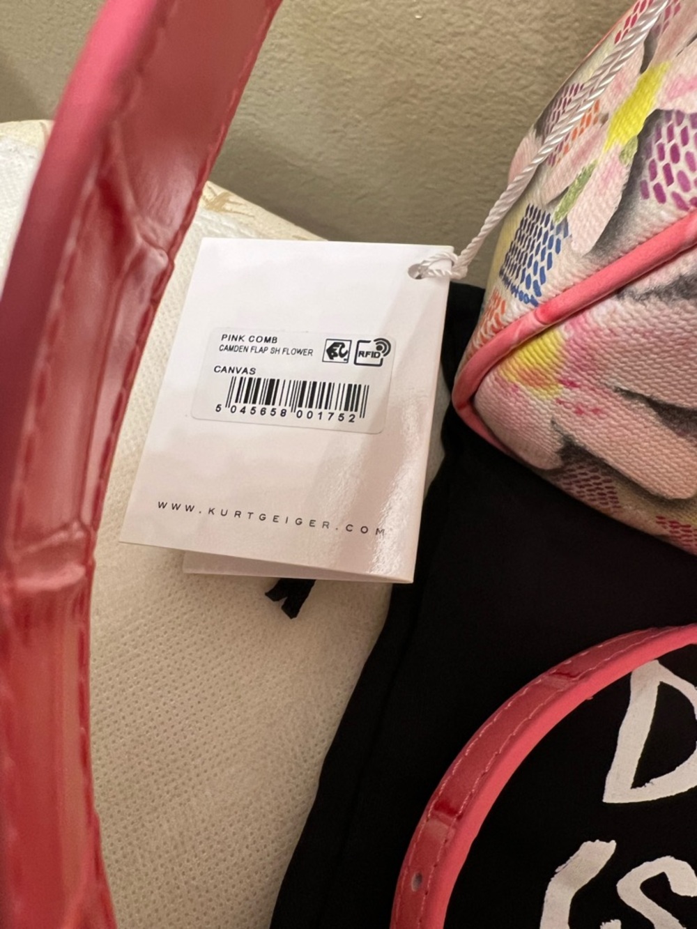 Kurt Geiger 3 ways Wear Appliqué Crossbody NWT - Picture 11 of 13